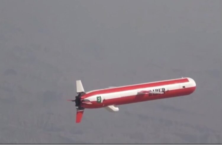Pakistan conducts experiments on cruise missile baber