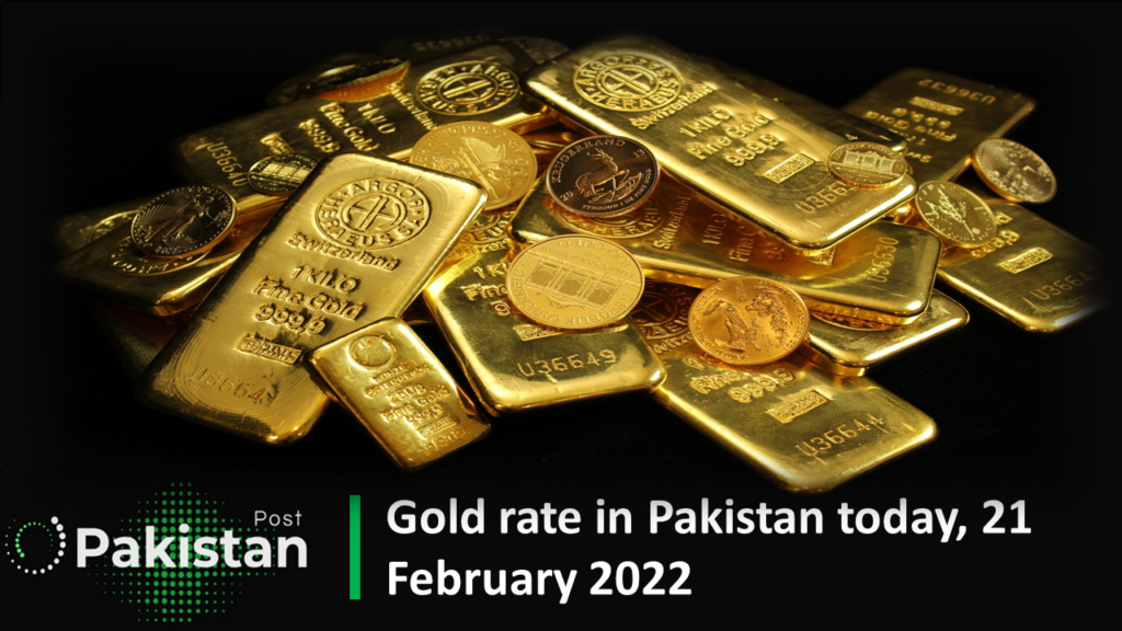 Gold rate in Pakistan