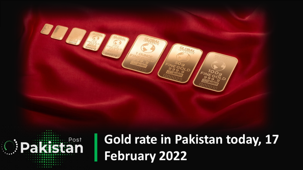 Gold rate in Pakistan