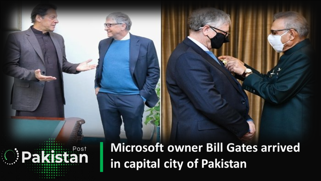 Bill Gates in Pakistan