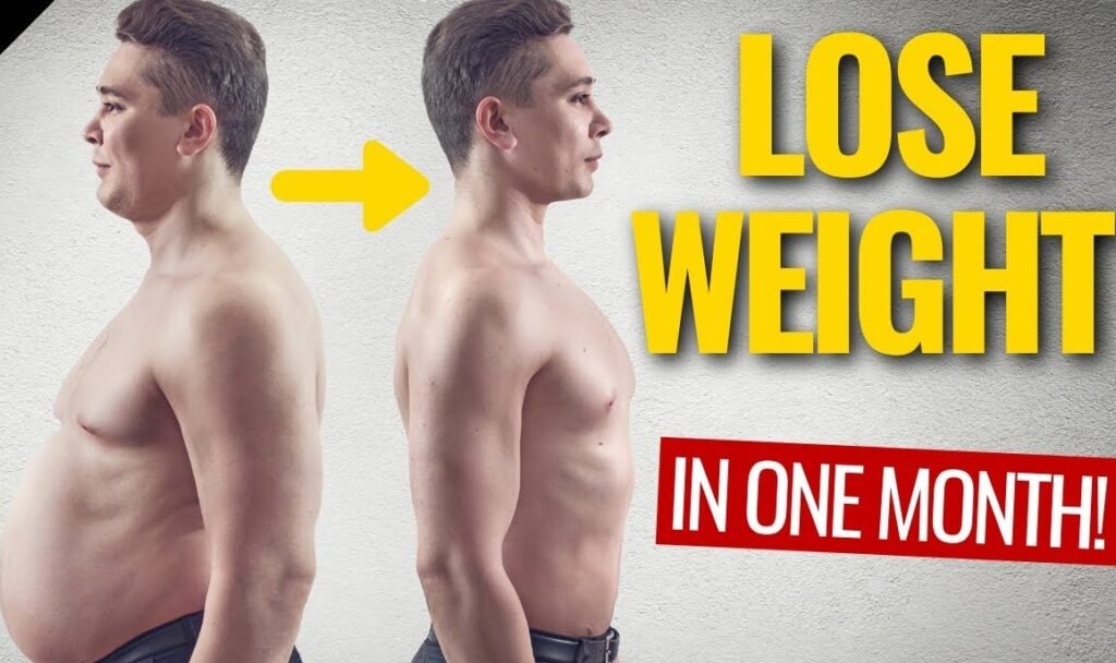 Loss weight in a month (Diet plan and Tips)