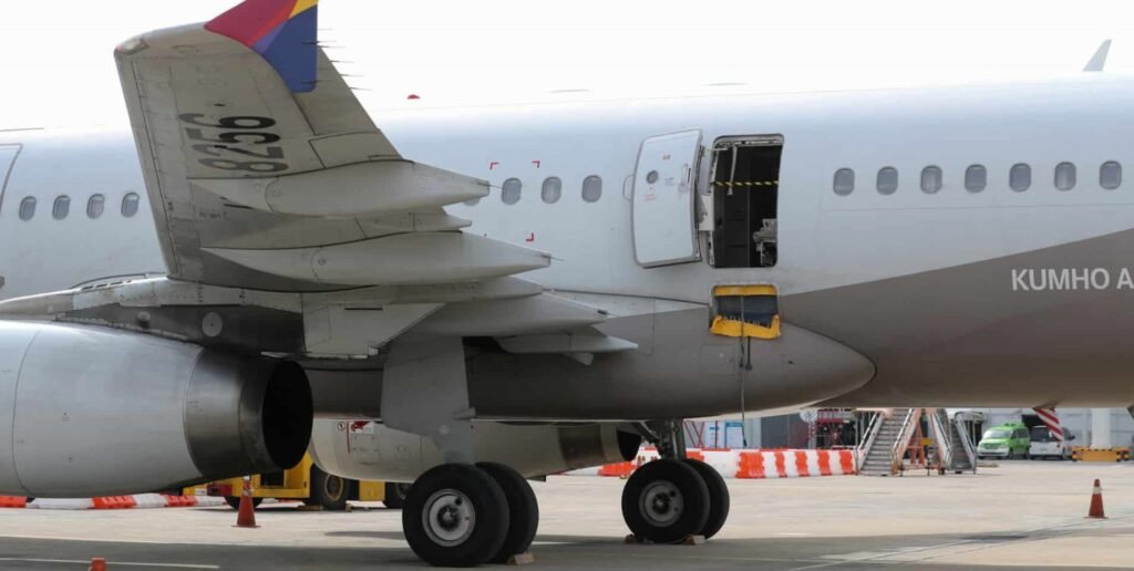 Asiana Airlines Passenger Opens Emergency Exit Mid-Air Due to Suffocation