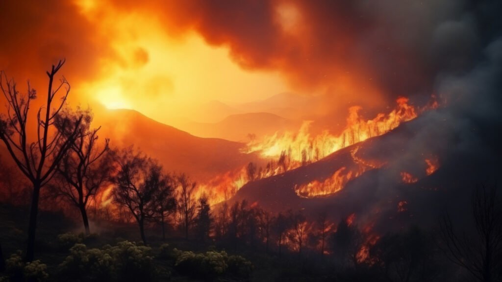 Fire Breaks Out in Margalla Hills: Massive Blaze in Islamabad’s National Park Fire Breaks Out in Margalla Hills