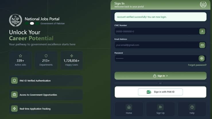 How to update your National Job Portal profile