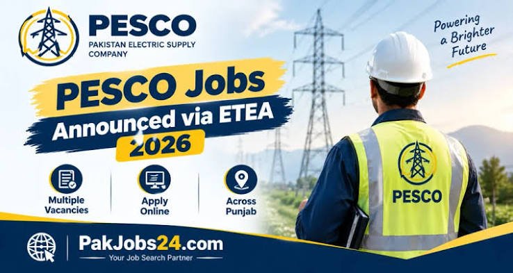 PESCO Assistant Manager Finance Jobs 2026 for MBA