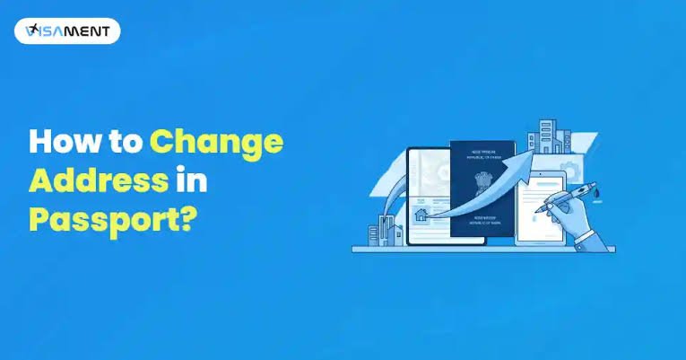 How to change passport delivery address